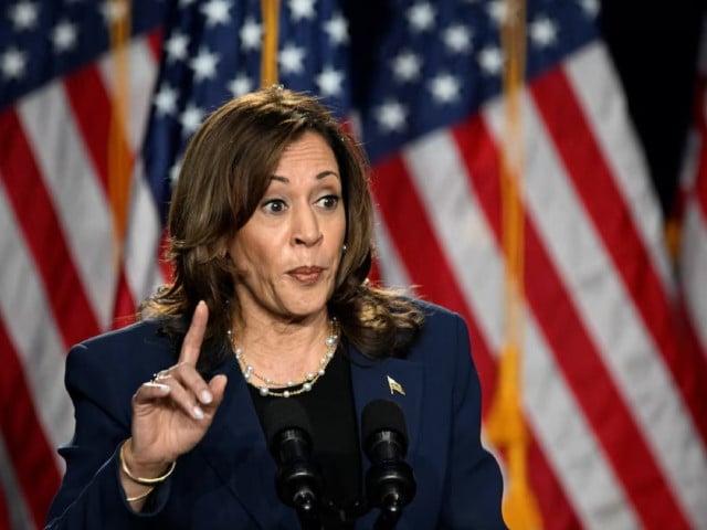 u s vice president kamala harris delivers remarks during a campaign event at west allis central high school in west allis wisconsin u s july 23 2024 photo reuters